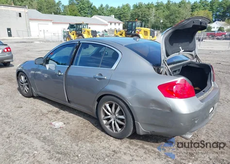 2007 Infiniti G35X из США, поврежденный, VIN JNKBV61F47M811849